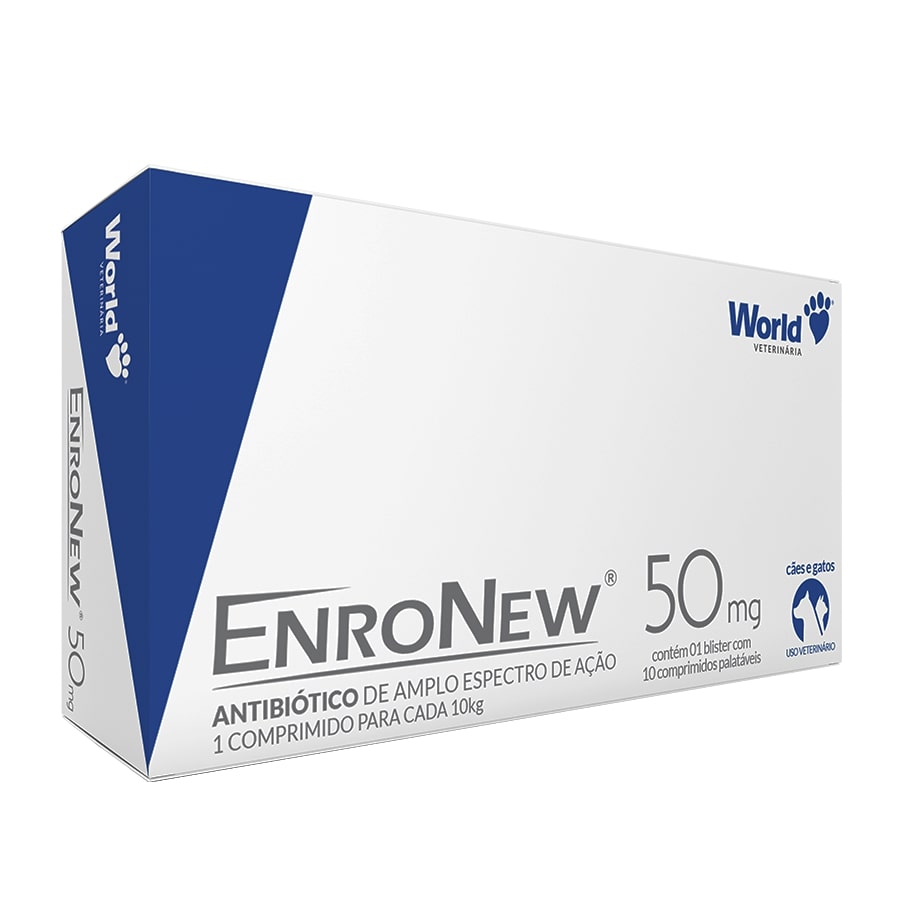 Antibiótico Enronew 50mg World